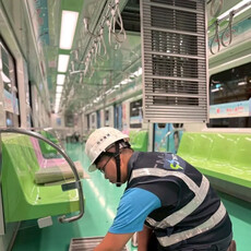 台中捷運濾網「對摺再對摺」守護清新空氣