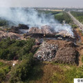 烏樹林暫置場起火 南市府：持續監控空品