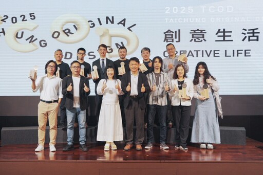 TCOD台中原創城市品牌徵選 30件獲選產品亮相
