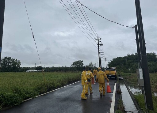 嘉義豪大雨成災 台電嘉義區處啟動特別巡視機制即時應變守護供電安全