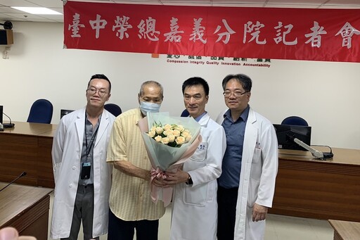 嘉義首例 嘉榮以血管內衝擊波碎石術救3度心梗患者重獲新生