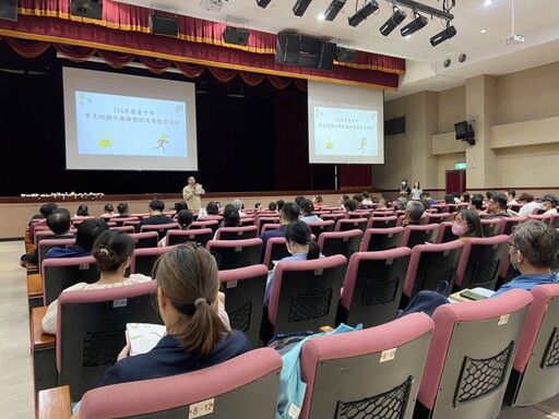 中市辦理蛇類防範訓練 提升應變能力保護居家安全