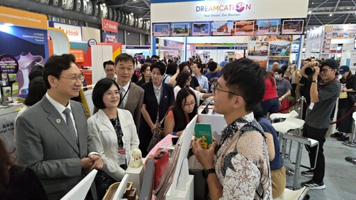 行銷星國市場 嘉義市政府攜手業者亮相新加坡秋季旅展
