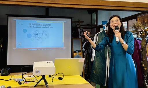 移民署嘉市站邀講師范氏伶分享 鼓勵新住民勇敢追求更好自我