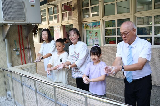 企業捐千瓶洗手乳 助雲林校園防疫升級
