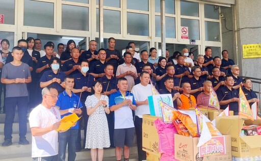 北港警分局舉辦中元普渡 祈願警民平安治安穩