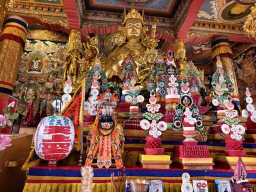 北港媽祖金身駐駕不丹 佛教文化跨國交流啟航