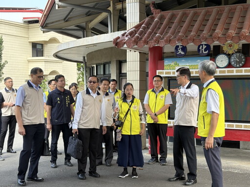 嚴德發到中彰榮家 視導第47屆榮民節籌備情形