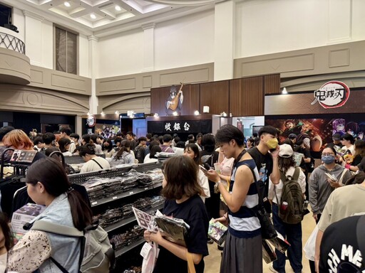 《鬼滅之刃》《膽大黨》雙強來襲！中友百貨打造動漫迷快閃店