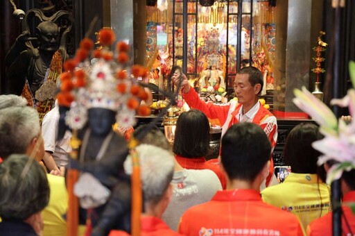 聖火取自北港媽祖香火 雲林全運盛事啟動