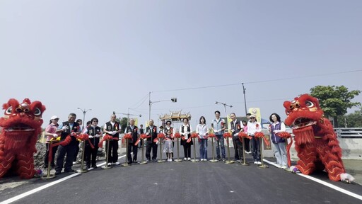 嘉邑行善團灑愛 芳苑「善堂橋、善樑橋」啟用