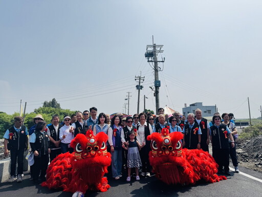 嘉邑行善團灑愛 芳苑「善堂橋、善樑橋」啟用