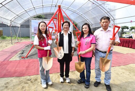 伸港埤墘社區活動中心動土 盼打造長輩新天地