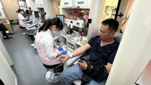 莿桐捐血熱情沸騰 百袋熱血傳遞公益力量