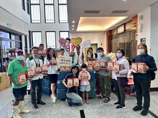 陸仕企業溫暖行動—捐贈自家食品關懷屏東家扶中心,讓愛與善意持續循環