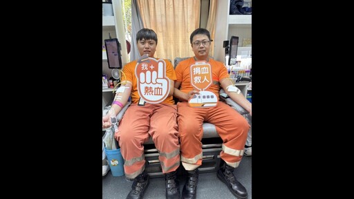 太暖！比丘尼、警察都來捐血 高鐵彰化站滿熱血