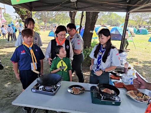 童軍大露營登場 孩子們在實作中學勇氣與責任