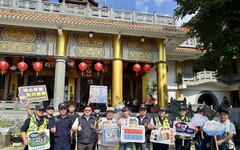 玉井警分局結合藝人與宗教力量 共同啟動「心靈防詐」暨交安宣導