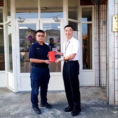 雲林警急救輕生女子 英勇行動獲頒慰問獎勵金