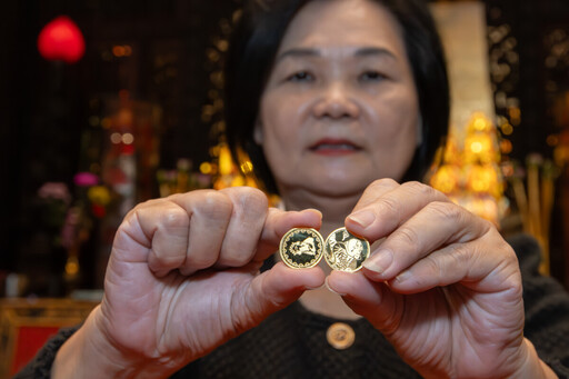 金價飆升仍送驚喜 武德宮300份純金錢母入庫受矚目