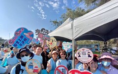 口湖健走吸引千人 北港警結合反詐宣導防補助詐騙