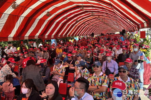 陳昆和南科競選總部成立 數千人出席力挺場面熱絡