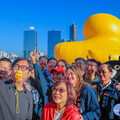 全球首創小鴨遊港動態秀破紀錄 賞鴨累計600萬人