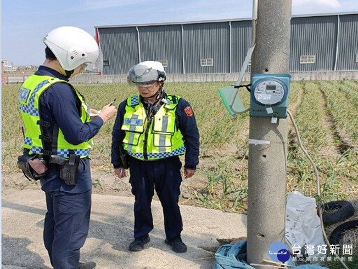 伸港鄉蒜頭盛產 警方護農民心血啟動「護農專案」