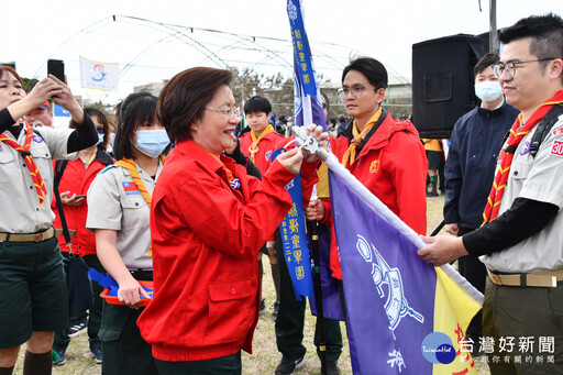 三五童軍節慶祝大會 運用實境解謎遊戲APP認識鹿港