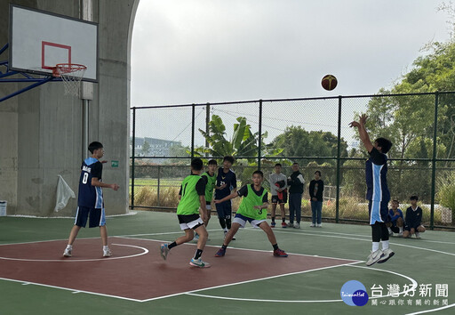 南投市首座風雨球場啟用 籃球運動邁入新時代