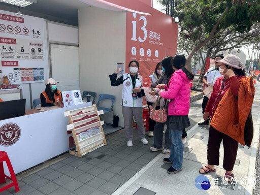 落實大學社會責任與資源分享 長榮大學師生參與台灣燈會志工服務收穫滿滿