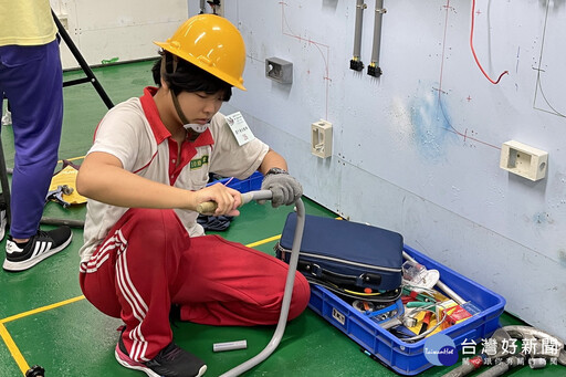 推動國中技藝教育 桃市國中生挑戰「室內配線」