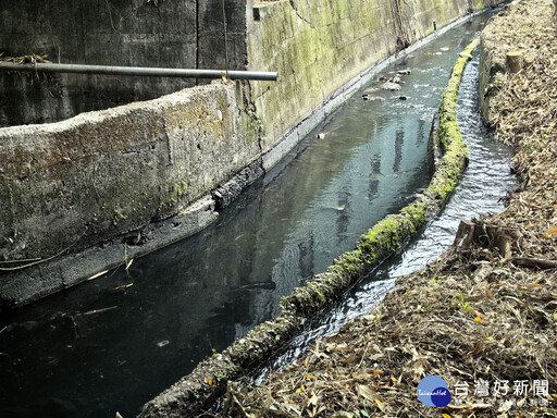 百年水圳貫穿校園 農水署支持樹德國小水環境再造