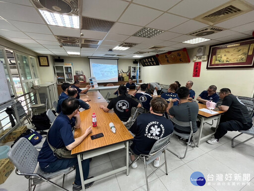 新北永利義消分隊訓練 強化救災時應變能力及安全管理