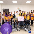 獅子會捐贈仁愛長庚合作聯盟醫院輪椅 做公益助弱勢