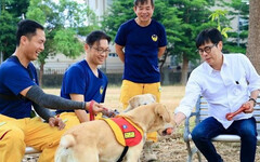 「國際搜救犬日」 陳其邁慰勉消防局搜救犬隊