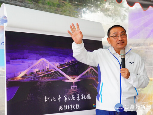 三峽河長福橋積極趕工 預計115年7月竣工