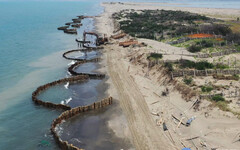 南市府與中央合作護灘 有效減緩海岸侵蝕問題
