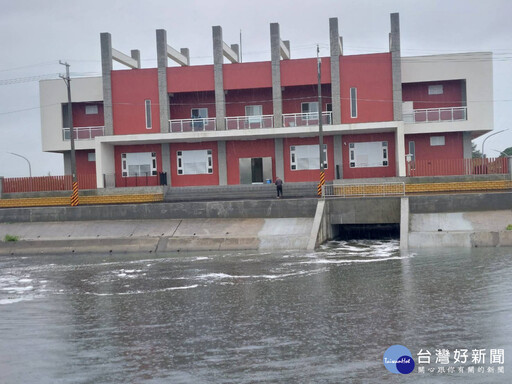 梅雨鋒面影響 南市21抽水站啟動抽水