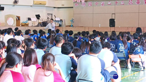 台南就業中心邀職場達人 助國中學子探索職涯起點