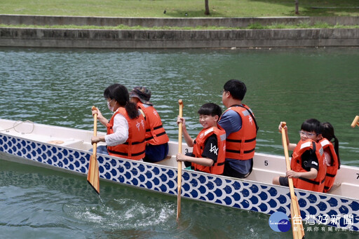 豐原葫蘆墩龍舟體驗營 親子同樂享受運動生活