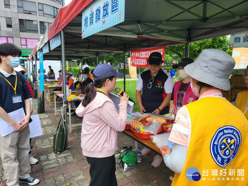 蘆洲區防災公園演練 建立正確防災避難知識降低傷害