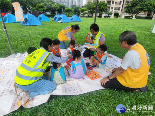 蘆洲區防災公園演練 建立正確防災避難知識降低傷害