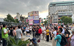 民進黨新竹市黨部街頭宣講 訴求「反濫權、護民主」