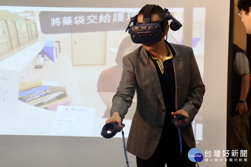 新北勞工局全國首創 身障VR醫療職場情境體驗