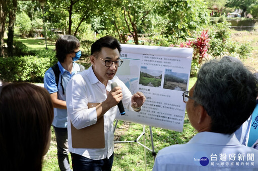 打造「水漾樂活」親水城市 江啟臣考察台中四溪流