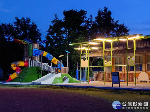 上林國小附幼特色遊戲場開箱 新北再挹注近3,000萬提升全市遊具安全