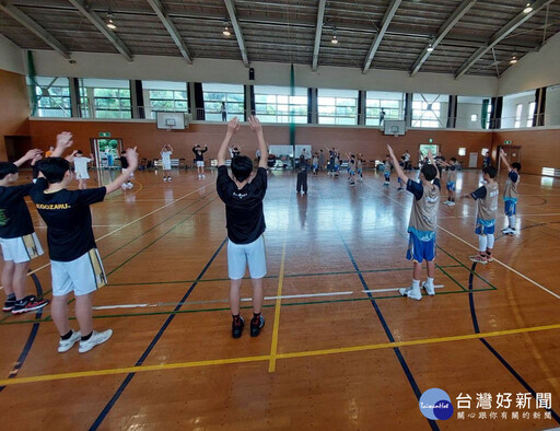 台南市九份子國中小「海翁」籃球隊 日本移訓暨教育參訪