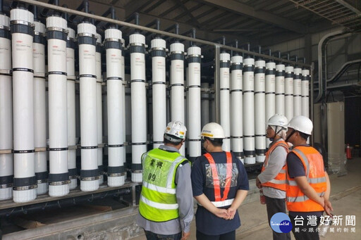 北台灣第一座再生水廠 8月開始試運轉供給再生水