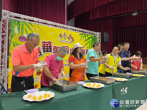 番薯竹筍包創意成果發表會 竹山鎮公所推廣農特產品